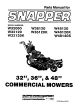 Snapper W48120K Manual De Usuario
