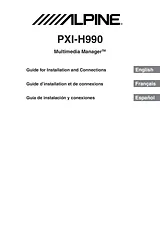 Alpine PXI-H990 Manuale Utente