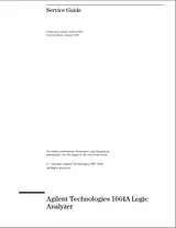 Agilent Technologies 01664-97005 User Manual