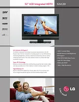 LG 32LC2D 产品宣传页