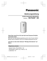 Panasonic KXTU327EXBE 操作指南