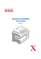 Xerox M15 사용자 설명서