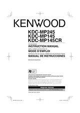 Kenwood KDC-MP145 Справочник Пользователя