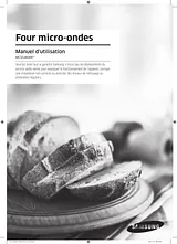 Samsung Micro-ondes combiné, Technologie Speed Gourmet, 35L, Noir - MC35J8088LT Manual De Usuario