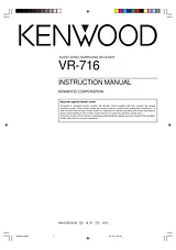 Kenwood VR-716 Manuale Utente
