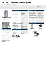 Bosch HCB56651UC 제품 데이터시트