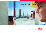 Leica Geosystems Disto D410 Laser rangefinder Reading range (max.) 150 m 822822 Benutzerhandbuch