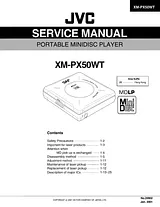 JVC xm-px50wt Справочник Пользователя
