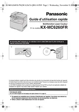 Panasonic KXMC6260FR Operating Guide