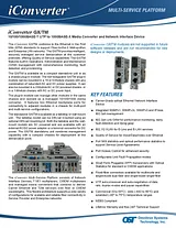 Omnitron iConverter T3/E3 8742-0-D Benutzerhandbuch