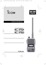 ICOM IC-F51 Benutzerhandbuch