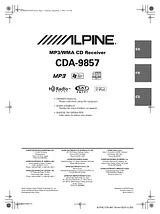 Alpine CDA-9857 Manual Do Proprietário