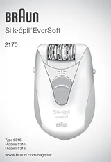 Braun SILK-EPIL 5316 Manual Do Utilizador