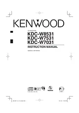 Kenwood KDC-W7531 Manuel D’Utilisation