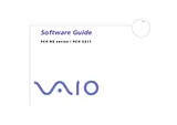 Sony pcv-rs112 Software Guide