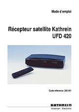 Kathrein UFD 420 Manual De Usuario