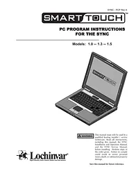 Lochinvar SMART TOUCH 1.3 User Manual
