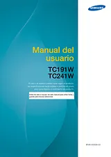 Samsung TC191W Manuel D’Utilisation