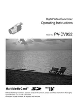 Panasonic PV-DV952 Manual Do Utilizador