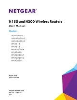 Netgear WNR2020v1 - 5PT N300 Wireless Router 사용자 설명서
