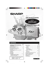 Sharp 20f640 Guia De Utilização