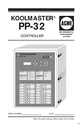 Acme Kitchenettes Koolmaster PP-32 User Manual