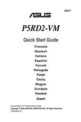 ASUS P5RD2-VM Anleitung Für Quick Setup