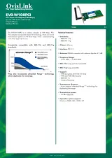 Leaflet (EVO-W108PCI)