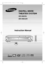 Samsung HT-DB1650 Manuel D'Instructions