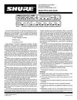 Shure FP410 User Manual