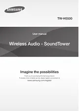 Samsung TW-H5500 Manual Do Utilizador