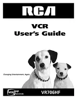 RCA VR706HF ユーザーズマニュアル