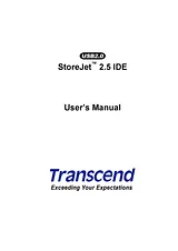 Transcend Information 2.5 IDE Manual Do Utilizador