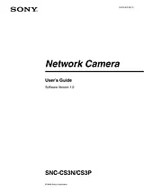 Sony SNC-CS3N Manual Do Utilizador