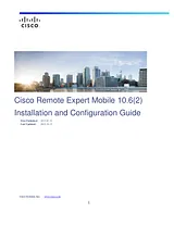 Cisco Cisco Remote Expert Mobile 10.6(3) Installation Guide