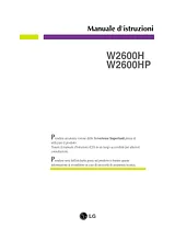 LG W2600H-PF User Manual