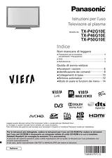 Panasonic TXP50G10E Guía De Operación