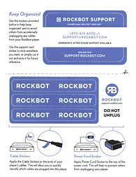 Rockbot Commercial Media Streamer Owner's Manual