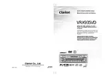 Clarion VRX935VD 사용자 가이드
