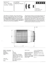 Carl Zeiss Planar 135 mm f/ 2 C/Y Lens 产品宣传册