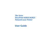 Xerox N2025 Betriebsanweisung