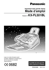 Panasonic KXFL501BL Gebrauchsanleitung