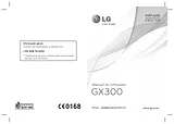 LG GX300 Справочник Пользователя