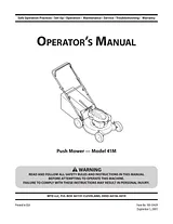 MTD 41M Manual Do Utilizador