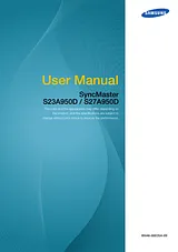 Samsung S27A950D Manual De Usuario
