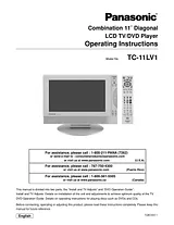 Panasonic TC 11LV1 Benutzerhandbuch