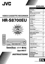 JVC HR-S8700EU User Manual