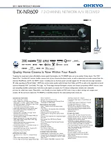 ONKYO TX-NR609 产品宣传页