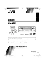 JVC KD-G311 사용자 설명서