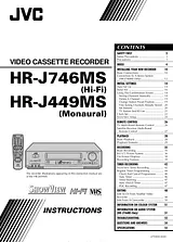 JVC HR-J449MS Manuale Utente